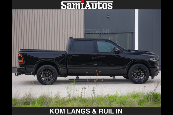 Dodge Ram LIMITED 5.7 V8 HEMI | TOP STAAT | BOM VOL | HUD | LUCHTVERING | STRIPING | BREDE WIELEN | OPEN UITLAAT KLEP | ADAPTIVE | PANO |  CREW CAB | DUBBELE CABINE | 5 PERSOONS |