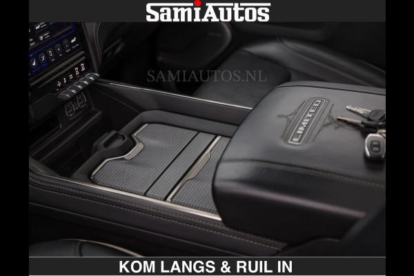 Dodge Ram LIMITED 5.7 V8 HEMI | TOP STAAT | BOM VOL | HUD | LUCHTVERING | STRIPING | BREDE WIELEN | OPEN UITLAAT KLEP | ADAPTIVE | PANO |  CREW CAB | DUBBELE CABINE | 5 PERSOONS |