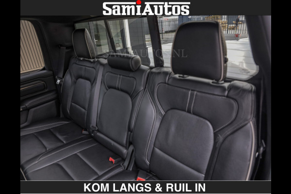 Dodge Ram LIMITED 5.7 V8 HEMI | TOP STAAT | BOM VOL | HUD | LUCHTVERING | STRIPING | BREDE WIELEN | OPEN UITLAAT KLEP | ADAPTIVE | PANO |  CREW CAB | DUBBELE CABINE | 5 PERSOONS |