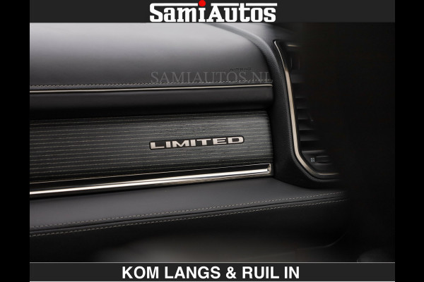 Dodge Ram LIMITED 5.7 V8 HEMI | TOP STAAT | BOM VOL | HUD | LUCHTVERING | STRIPING | BREDE WIELEN | OPEN UITLAAT KLEP | ADAPTIVE | PANO |  CREW CAB | DUBBELE CABINE | 5 PERSOONS |
