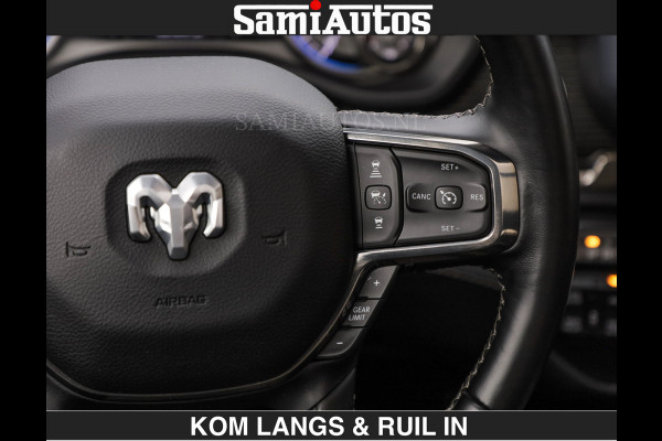 Dodge Ram LIMITED 5.7 V8 HEMI | TOP STAAT | BOM VOL | HUD | LUCHTVERING | STRIPING | BREDE WIELEN | OPEN UITLAAT KLEP | ADAPTIVE | PANO |  CREW CAB | DUBBELE CABINE | 5 PERSOONS |