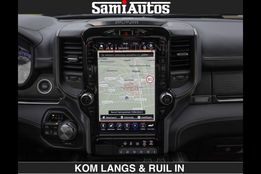 Dodge Ram LIMITED 5.7 V8 HEMI | TOP STAAT | BOM VOL | HUD | LUCHTVERING | STRIPING | BREDE WIELEN | OPEN UITLAAT KLEP | ADAPTIVE | PANO |  CREW CAB | DUBBELE CABINE | 5 PERSOONS |