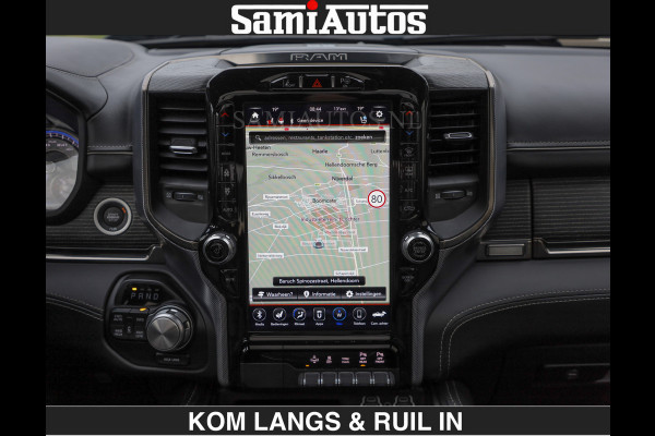 Dodge Ram LIMITED 5.7 V8 HEMI | TOP STAAT | BOM VOL | HUD | LUCHTVERING | STRIPING | BREDE WIELEN | OPEN UITLAAT KLEP | ADAPTIVE | PANO |  CREW CAB | DUBBELE CABINE | 5 PERSOONS |