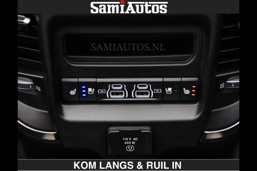 Dodge Ram LIMITED 5.7 V8 HEMI | TOP STAAT | BOM VOL | HUD | LUCHTVERING | STRIPING | BREDE WIELEN | OPEN UITLAAT KLEP | ADAPTIVE | PANO |  CREW CAB | DUBBELE CABINE | 5 PERSOONS |