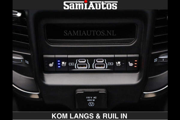 Dodge Ram LIMITED 5.7 V8 HEMI | TOP STAAT | BOM VOL | HUD | LUCHTVERING | STRIPING | BREDE WIELEN | OPEN UITLAAT KLEP | ADAPTIVE | PANO |  CREW CAB | DUBBELE CABINE | 5 PERSOONS |