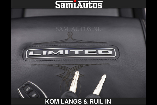 Dodge Ram LIMITED 5.7 V8 HEMI | TOP STAAT | BOM VOL | HUD | LUCHTVERING | STRIPING | BREDE WIELEN | OPEN UITLAAT KLEP | ADAPTIVE | PANO |  CREW CAB | DUBBELE CABINE | 5 PERSOONS |