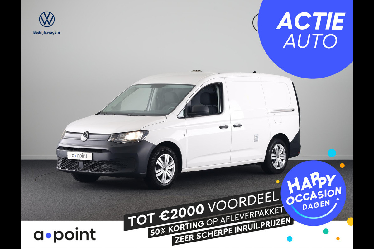 Volkswagen Caddy Cargo Maxi 2.0 TDI Trend 102 pk | Navigatie via App | Parkeersensoren achter | Cruise control | 2 schuifdeuren |