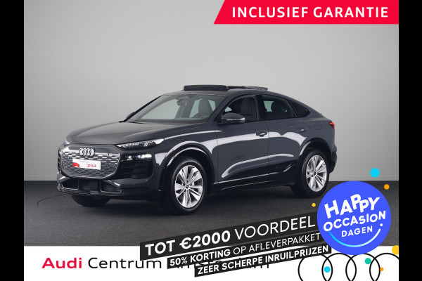 Audi Q6 Sportback e-tron Advanced edition 83 kWh 252 pk | Verlengde garantie | Navigatie | Warmtepomp | Panoramadak | Parkeersensoren (Park assist) | Rondomzicht camera | Stoelverwarming v/a |