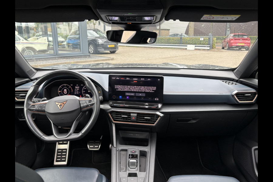 CUPRA Formentor 1.4 e-Hybrid VZ Performance VAN: € 32.900,- VOOR: 29.440,- UW HERFSTVOORDEEL: 3.460,- 245 PK | PLUG-IN-HYBRIDE | MEMORY | PANORAMADAK | 360° CAMERA | STOEL- & STUURVERWARMING | DODEHOEK | RIJKLAARPRIJS INCL. 12 MND BOVAG GARANTIE