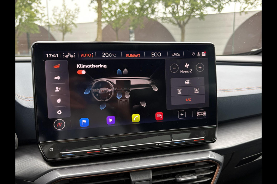 CUPRA Formentor 1.4 e-Hybrid VZ Performance VAN: € 32.900,- VOOR: 29.440,- UW HERFSTVOORDEEL: 3.460,- 245 PK | PLUG-IN-HYBRIDE | MEMORY | PANORAMADAK | 360° CAMERA | STOEL- & STUURVERWARMING | DODEHOEK | RIJKLAARPRIJS INCL. 12 MND BOVAG GARANTIE