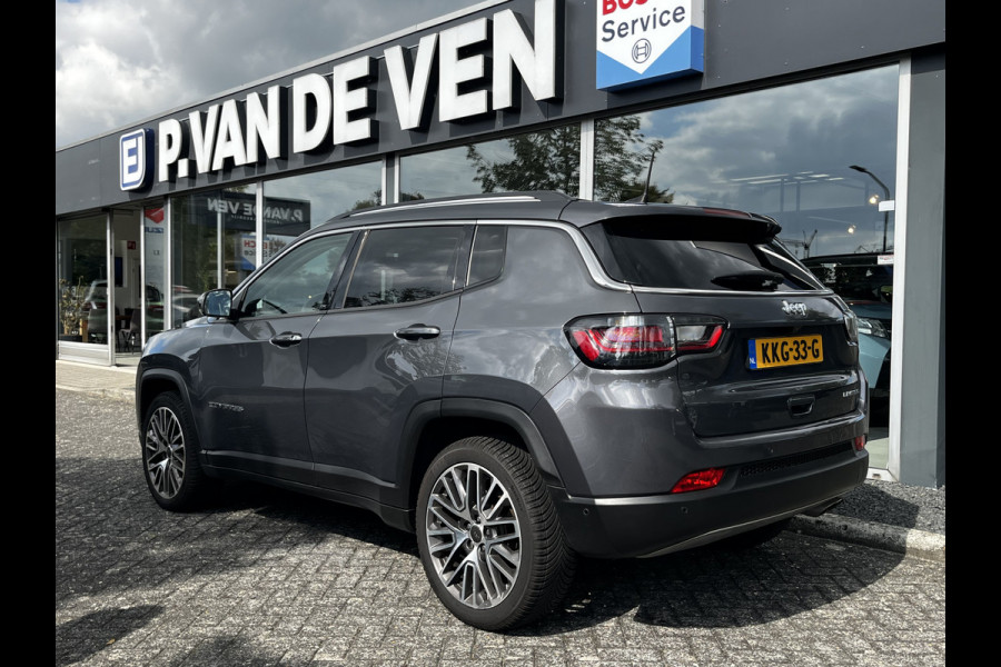 Jeep Compass 1.3T Limited 150pk/110Kw DDCT Automaat | Panodak | Adapt. Cruise | Carplay/Android Auto | Keyless |