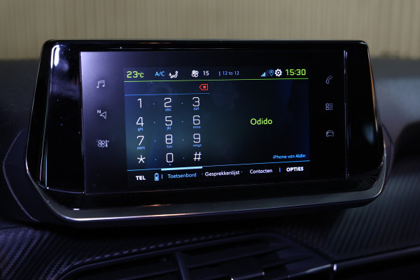 Peugeot e-208 EV Blue Lease Allure 50 kWh AVM CARPLAY VIRTUAL KEYLESS CLIMA CAMERA CRUISE PARK ASS BT"21