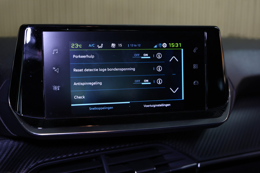 Peugeot e-208 EV Blue Lease Allure 50 kWh AVM CARPLAY VIRTUAL KEYLESS CLIMA CAMERA CRUISE PARK ASS BT"21