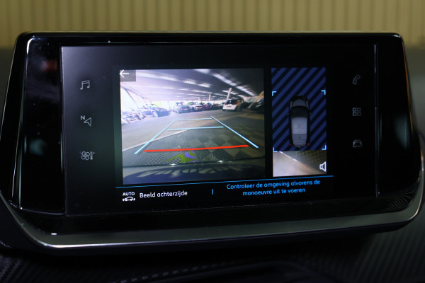 Peugeot e-208 EV Blue Lease Allure 50 kWh AVM CARPLAY VIRTUAL KEYLESS CLIMA CAMERA CRUISE PARK ASS BT"21