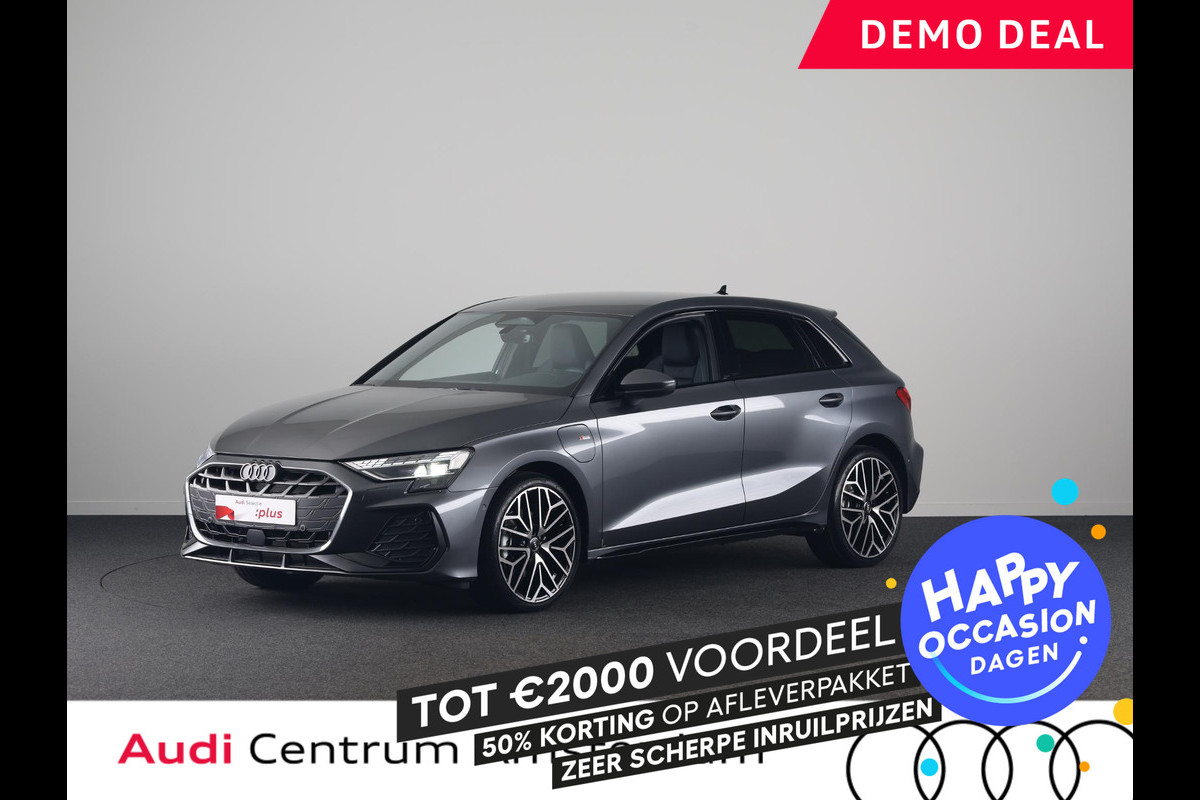 Audi A3 Sportback S edition 40 TFSI e 204 pk | Comfortpakket plus |  Lichtpakket plus ambient light | Trekhaak | S-int. zwart leder-kunstleder |
