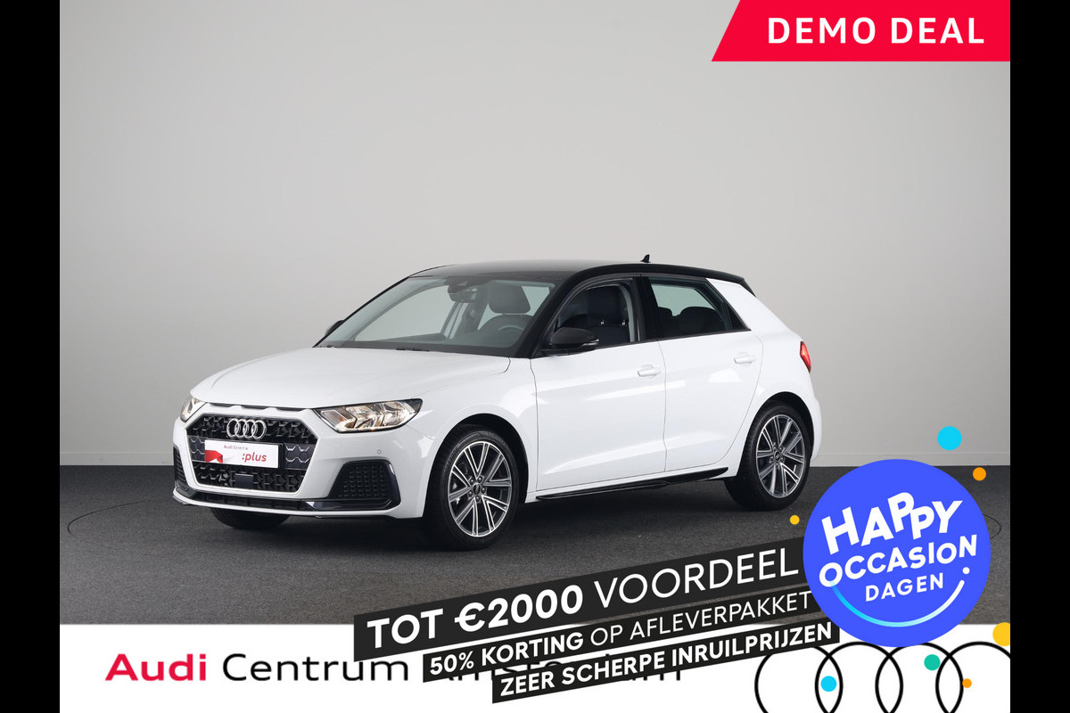 Audi A1 Sportback Advanced edition 25 TFSI 95 pk | Parkeerhulp plus | Automatische airco | Inklapbare buitenspiegels | Dak in contrast kleur |