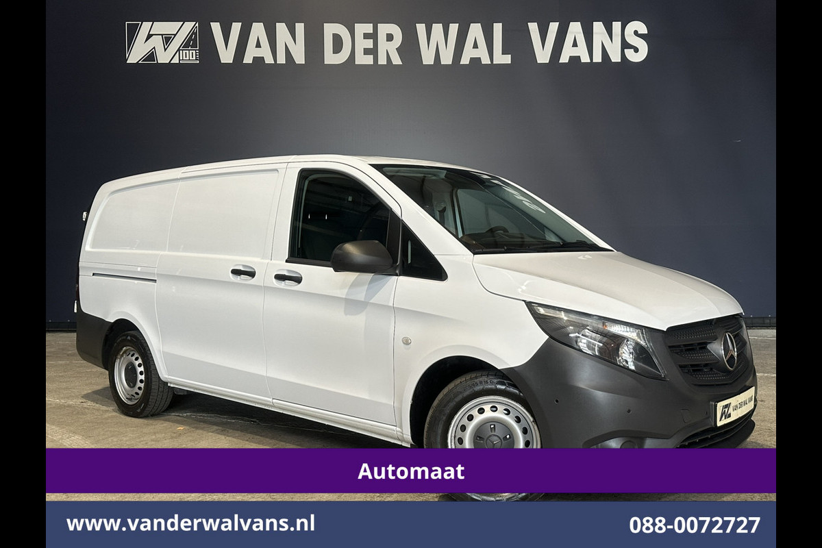 Mercedes-Benz Vito 116 CDI 164pk Automaat L2H1 Inrichting Euro6 Airco | Camera | Navigatie | Cruisecontrol Stoelverwarming, Parkeersensoren