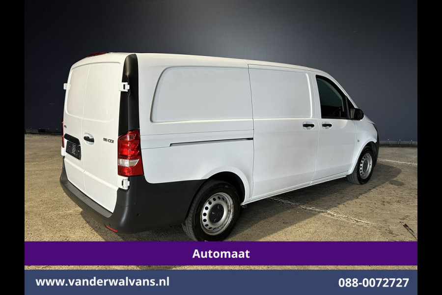 Mercedes-Benz Vito 116 CDI 164pk Automaat L2H1 Inrichting Euro6 Airco | Camera | Navigatie | Cruisecontrol Stoelverwarming, Parkeersensoren
