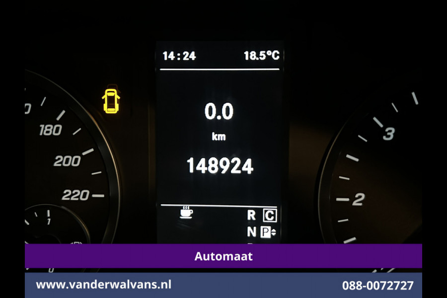 Mercedes-Benz Vito 116 CDI 164pk Automaat L2H1 Inrichting Euro6 Airco | Camera | Navigatie | Cruisecontrol Stoelverwarming, Parkeersensoren