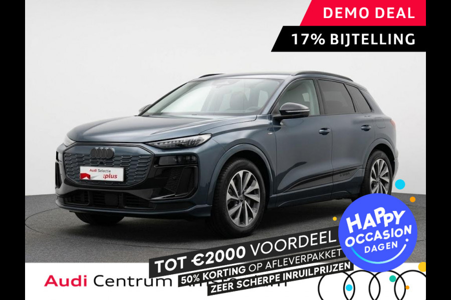 Audi Q6 e-tron S edition 83 kWh 225pk | Trekhaak wegklapbaar | S-line Exterieur | MMI bijrijdersscherm | Stoelverwaming voor en achter