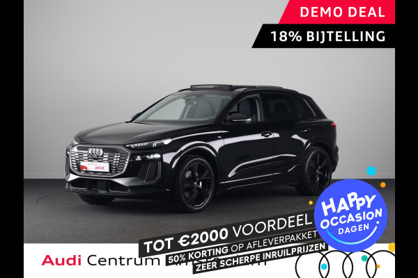 Audi Q6 e-tron Advanced edition 83 kWh 252pk | Panoramadak | Getint glas | Apple carplay | Stoelverwarming |