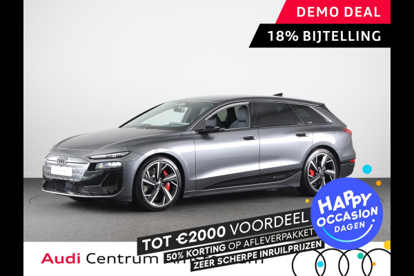 Audi S6 Avant e-tron 100kWh Quattro 504pk | B&O Soundsystem | Head Up Display | luchtververing | Rode remzadels | 21 inch Lichtmetalen velgen