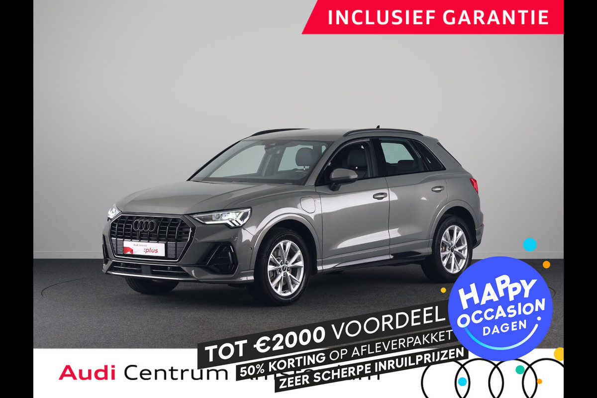Audi Q3 45 TFSI e S edition 245pk | Navigatiesysteem full map | S Line exterieur met lederen bekleding | Apple Carplay/Android Auto |  Achteruitrijcamera | Dodehoekdetectie |