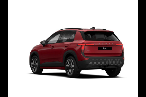 Škoda Epiq Business Launch Edition 56 kWh 211 pk | Interieur 'Suite' | Light & View Pakket | Panorama Dak | Trekhaak | Velgen: 19" lichtmetalen velgen Lark, zwart