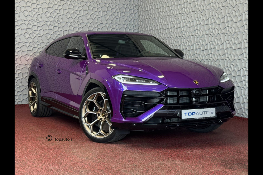 Lamborghini Urus 4.0 V8 SE 800 PK VOL OPTIES/CARBON /AD PERSONAM/ VIOLA MITHRAS/ PANO / MASSAGE phev . Viola Mithras