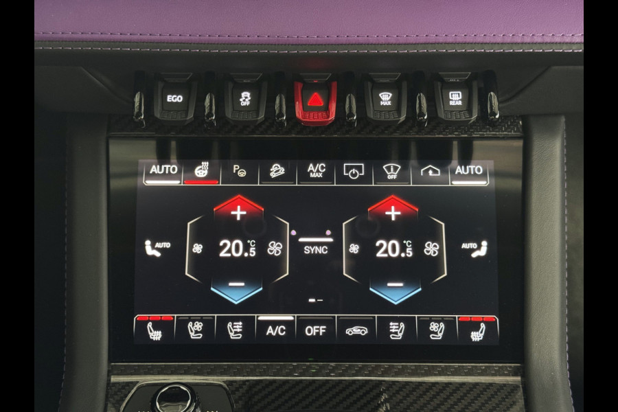 Lamborghini Urus 4.0 V8 SE 800 PK VOL OPTIES/CARBON /AD PERSONAM/ VIOLA MITHRAS/ PANO / MASSAGE phev . Viola Mithras