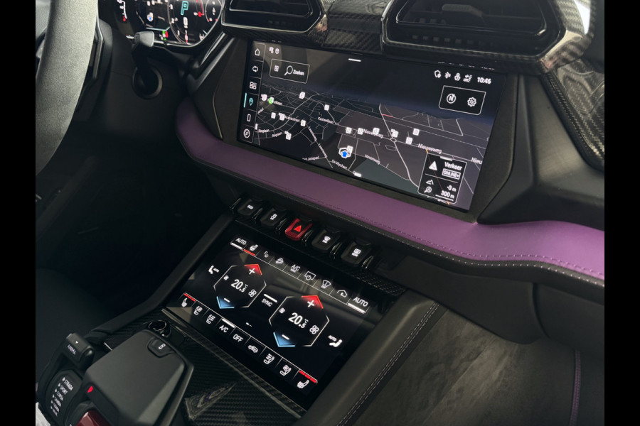 Lamborghini Urus 4.0 V8 SE 800 PK VOL OPTIES/CARBON /AD PERSONAM/ VIOLA MITHRAS/ PANO / MASSAGE phev . Viola Mithras