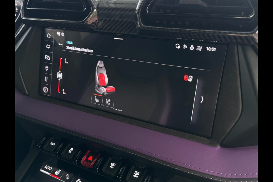 Lamborghini Urus 4.0 V8 SE 800 PK VOL OPTIES/CARBON /AD PERSONAM/ VIOLA MITHRAS/ PANO / MASSAGE phev . Viola Mithras