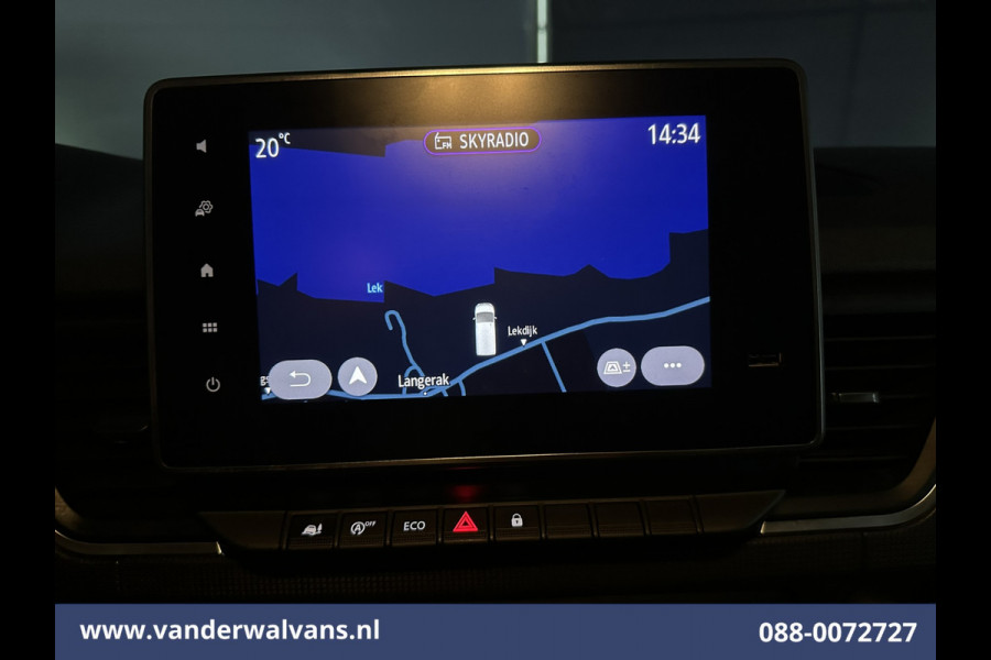 Renault Trafic 2.0 dCi 131pk L2H1 Euro6 Airco | Camera | LED | Navigatie | Apple Carplay | Cruisecontrol Android Auto, Parkeersensoren, Bijrijdersbank