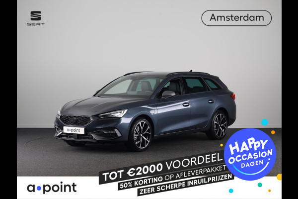 Seat Leon Sportstourer 1.5 TSI e-Hybrid FR Business 204pk | Trekhaak | Safe & Drive | 18 inch velgen | Black Pack |