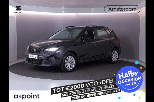 Seat Arona 1.0 EcoTSI Style 95 pk | Verlengde garantie | Navigatie via App | Parkeersensoren achter | Autom. airco | Apple Carplay/Android Auto |