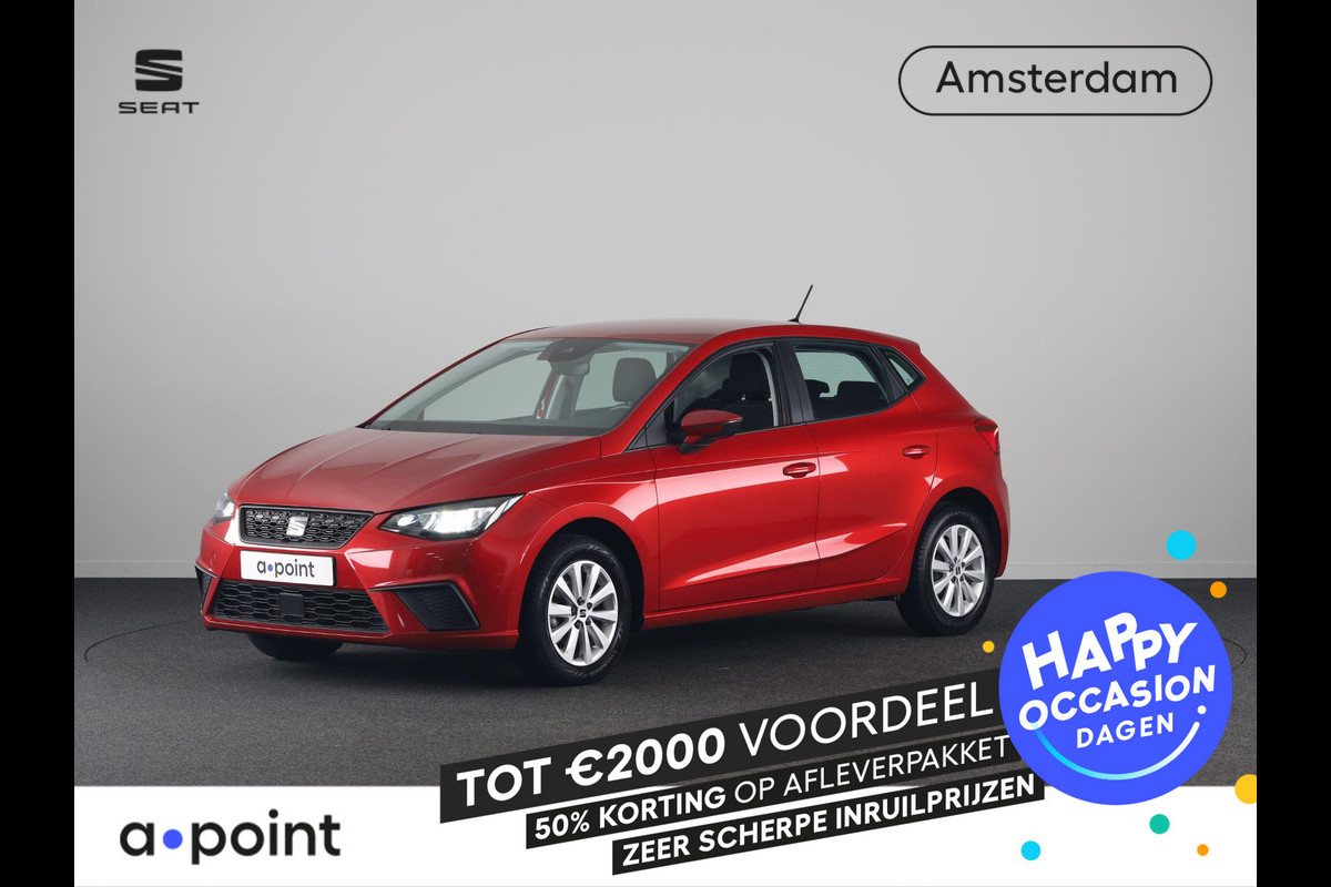 Seat Ibiza 1.0 EcoTSI Style 95 pk | Navigatie via App | Parkeersensoren achter | Autom. airco | Cruise control | LED koplampen |
