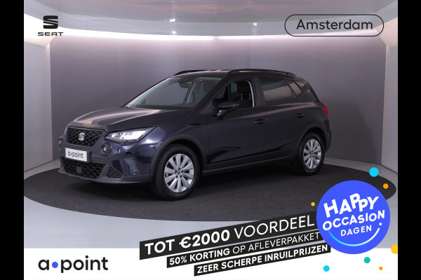 Seat Arona 1.0 TSI Style Business Intense 95 pk | Navigatie | Trekhaak | Parkeersensoren achter | LED koplampen | Autom. airco | Stoelverwarming |