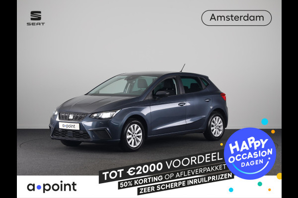 Seat Ibiza 1.0 EcoTSI Style Business Connect 95 pk | Verlengde garantie | Navigatie | Parkeersensoren | Autom. airco | LED koplampen | Stoelverwarming |