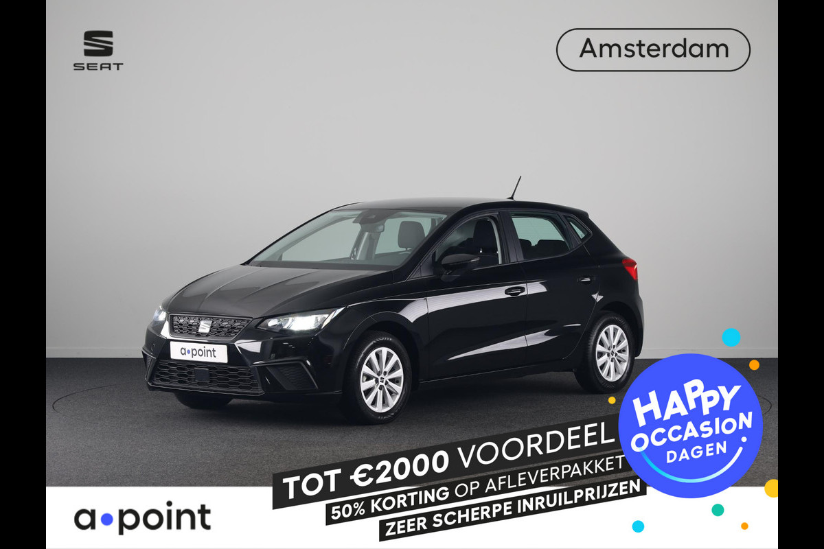 Seat Ibiza 1.0 EcoTSI Style 95 pk | Navigatie via App | Parkeersensoren achter | Autom. airco | Apple Carplay/Android Auto | LED koplampen |