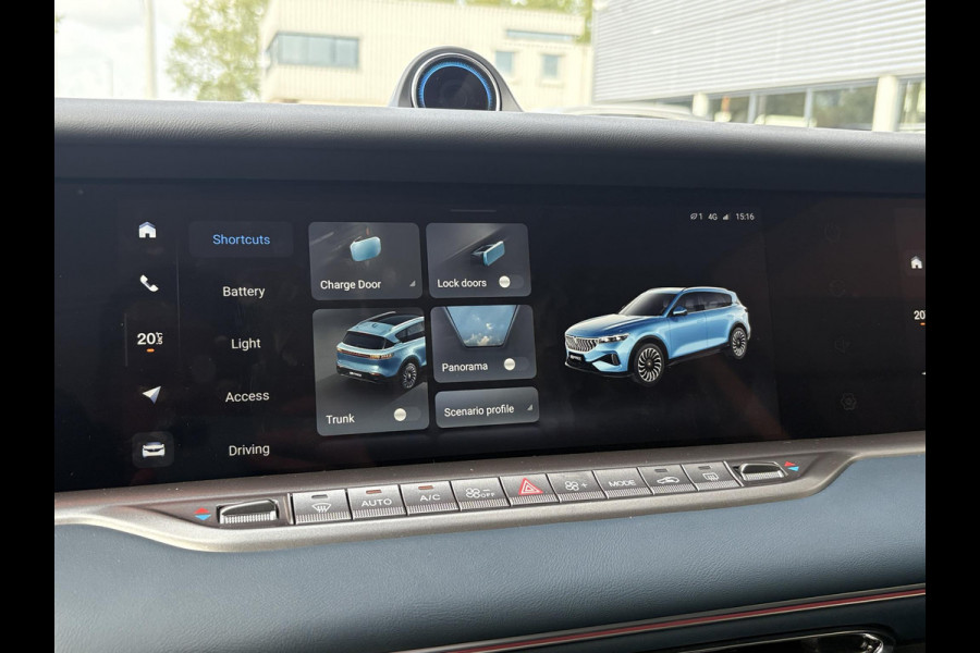 VOYAH Free Flagship 4WD 106 kWh | Panoramadak | Dynaudio Hi-FI | 360° Camera | Luchtvering | Adaptieve Cruise Control | Dodehoekassistent | Elektrisch Verstelbare Stoelen + Massage | Stoelverwarming | Stoelventilatie | Sfeerverlichting |