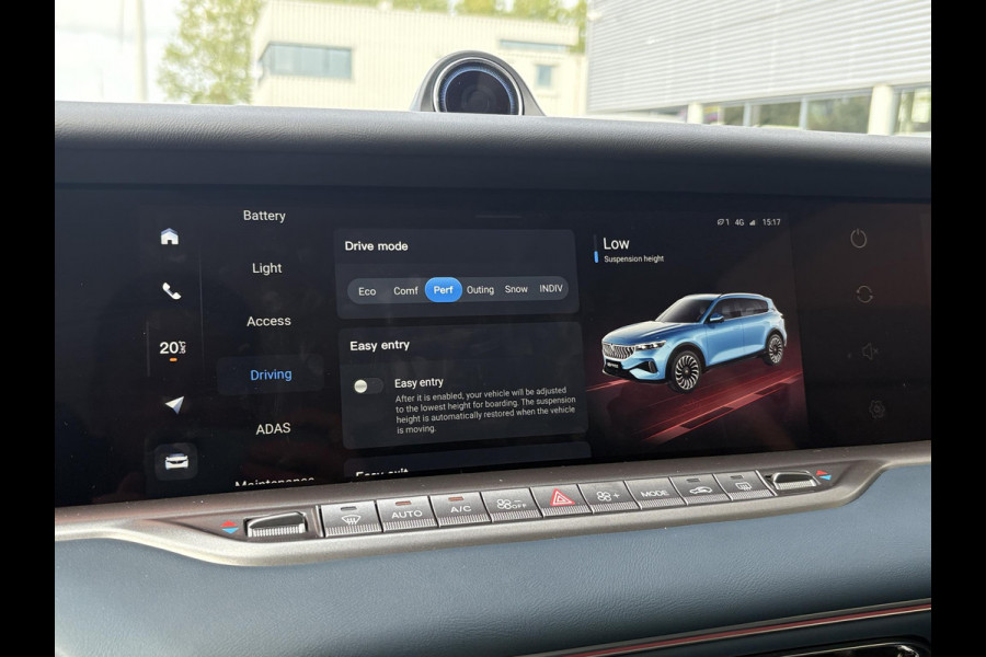 VOYAH Free Flagship 4WD 106 kWh | Panoramadak | Dynaudio Hi-FI | 360° Camera | Luchtvering | Adaptieve Cruise Control | Dodehoekassistent | Elektrisch Verstelbare Stoelen + Massage | Stoelverwarming | Stoelventilatie | Sfeerverlichting |