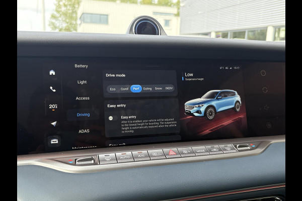 VOYAH Free Flagship 4WD 106 kWh | Panoramadak | Dynaudio Hi-FI | 360° Camera | Luchtvering | Adaptieve Cruise Control | Dodehoekassistent | Elektrisch Verstelbare Stoelen + Massage | Stoelverwarming | Stoelventilatie | Sfeerverlichting |