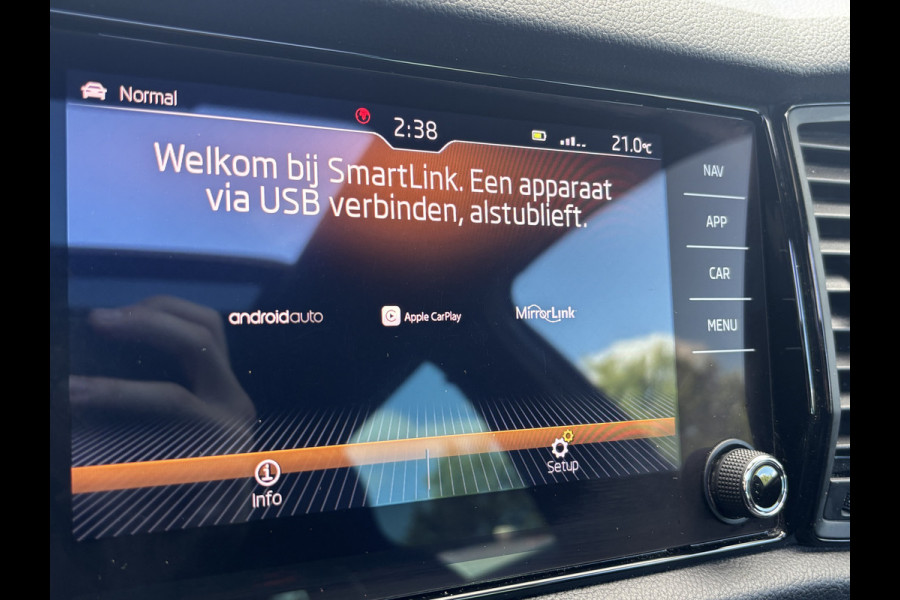Škoda Kodiaq 1.5 TSI Sportline Business 7p. | Trekhaak | Pano | Sfeerverlichting | Apple Carplay | Stoelverwarming