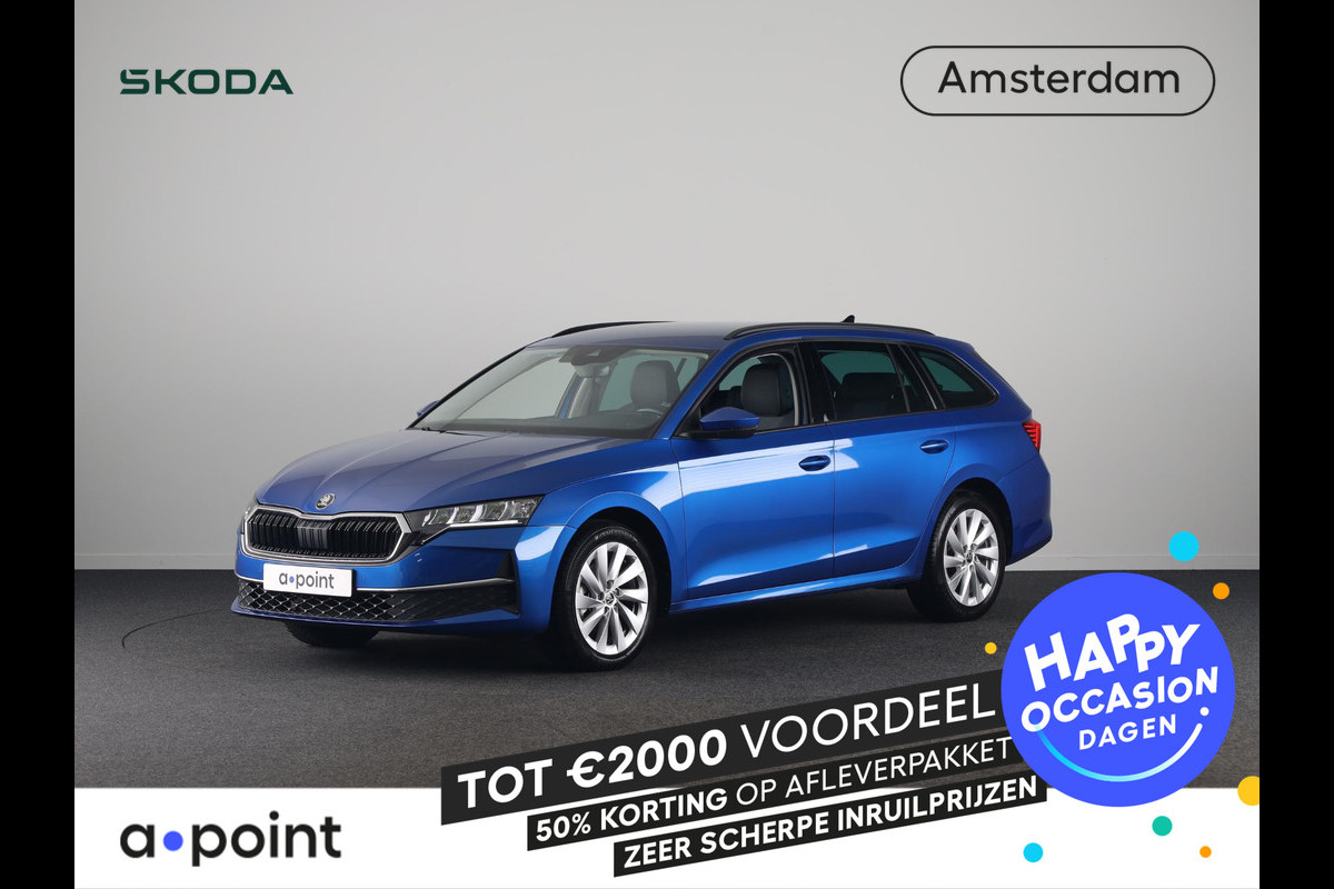 Škoda Octavia Combi FL First Edition 1.5 TSI m-HEV 85 kW / 115 pk Combi 7 versn. DSG | Advance pakket | Achteruitrij camera | All weather banden |