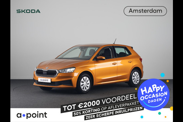 Škoda Fabia 1.0 TSI Ambition 95 pk | Navigatie via App | Parkeersensoren achter | Cruise control | LED koplampen | Apple Carplay/Android Auto |