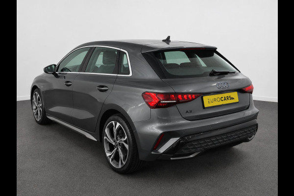 Audi A3 Sportback 40 TFSI e 204pk Automaat S-Line edition Comfort pakket Plus Lichtmetalen Velgen 18" Matrix Led Parkeer sensoren Camera Cruise Control Adaptive Navigatie Apple Carplay/Android Auto