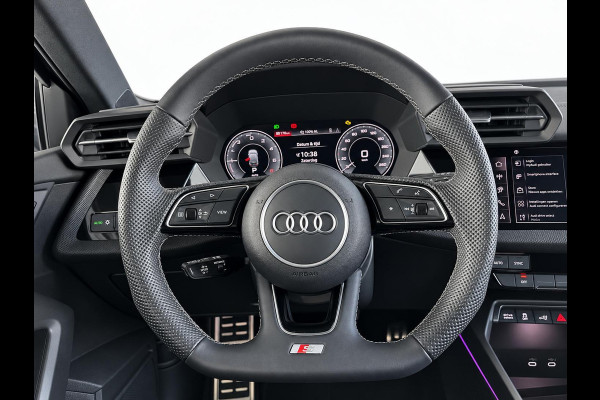 Audi A3 Sportback 40 TFSI e 204pk Automaat S-Line edition Comfort pakket Plus Lichtmetalen Velgen 18" Matrix Led Parkeer sensoren Camera Cruise Control Adaptive Navigatie Apple Carplay/Android Auto