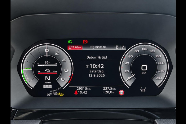 Audi A3 Sportback 40 TFSI e 204pk Automaat S-Line edition Comfort pakket Plus Lichtmetalen Velgen 18" Matrix Led Parkeer sensoren Camera Cruise Control Adaptive Navigatie Apple Carplay/Android Auto