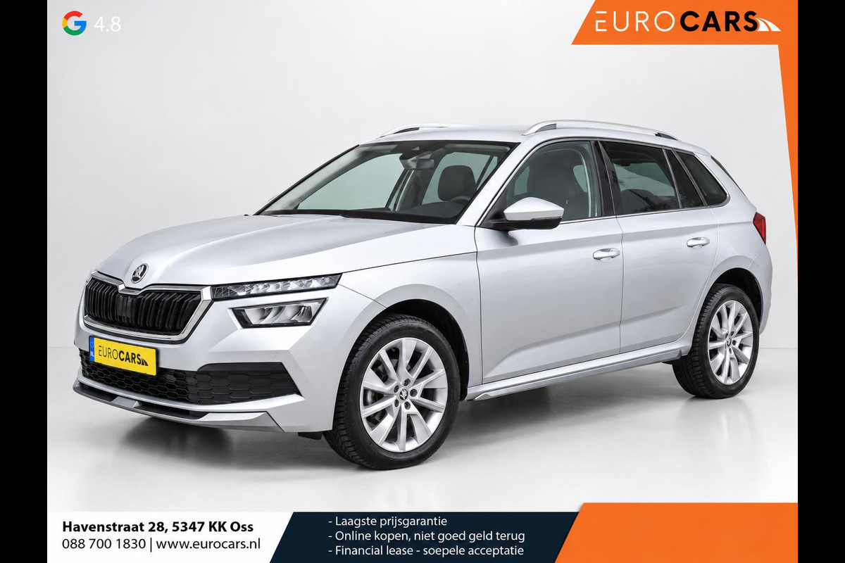 Škoda Kamiq 1.0 TSI 110pk DSG Style Navigatie Apple Carplay/Android Auto Adaptive Cruise control Parkeer sensoren Lichtmetalen Velgen