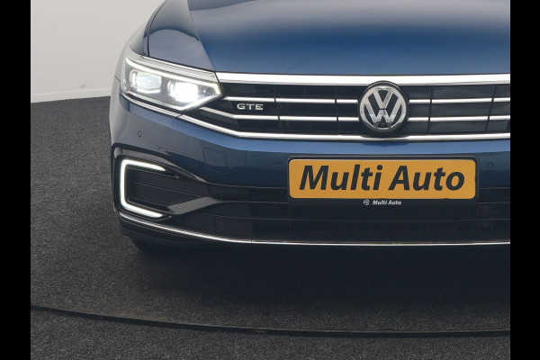 Volkswagen Passat 1.4 TSI PHEV GTE Business 218pk Dealer O.H. | Trekhaak Af Fabriek | Panodak | Head Up | Adaptive Cruise | 360 Camera | Dynaudio | Lederen Sportstoelen Memory & Massage | IQ Light | Stoelen & Stuur Verwarmd | Blis | Keyless | Apple Carplay | Plug In Hybrid |